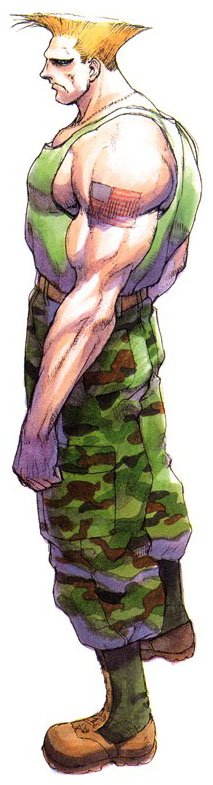 Guile (Street Fighter) video game Super Street Fighter II Turbo Image
