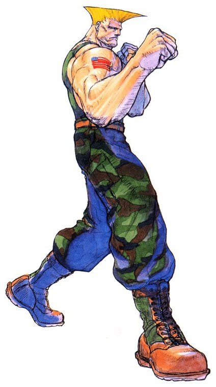 Guile (Street Fighter) video game Super Street Fighter II Turbo Image