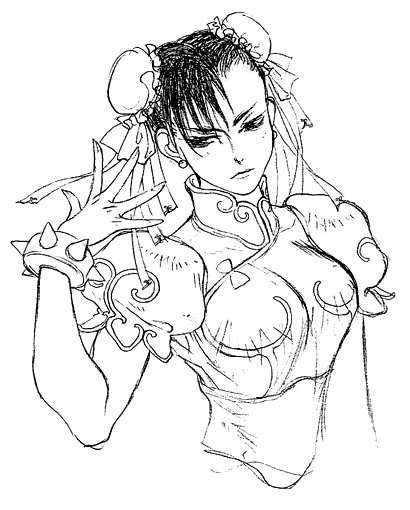 Chun-Li (Street Fighter) video game Super Street Fighter II Turbo Image