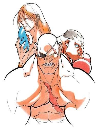 Sagat (Street Fighter) video game Street Fighter Alpha: Warriors' Dreams Image
