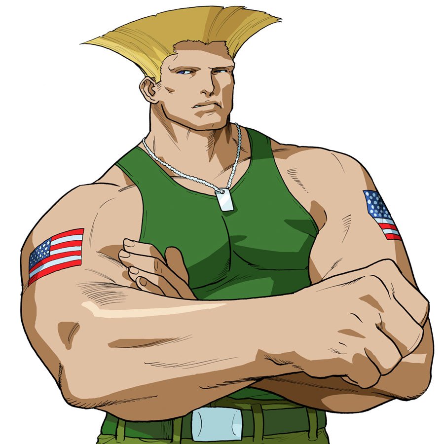 Guile (Street Fighter) video game Street Fighter Alpha 3 MAX Image