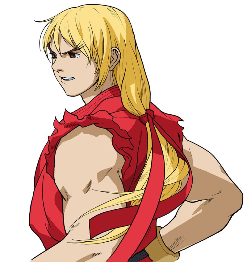 Ken Masters video game Street Fighter Alpha 3 MAX Image