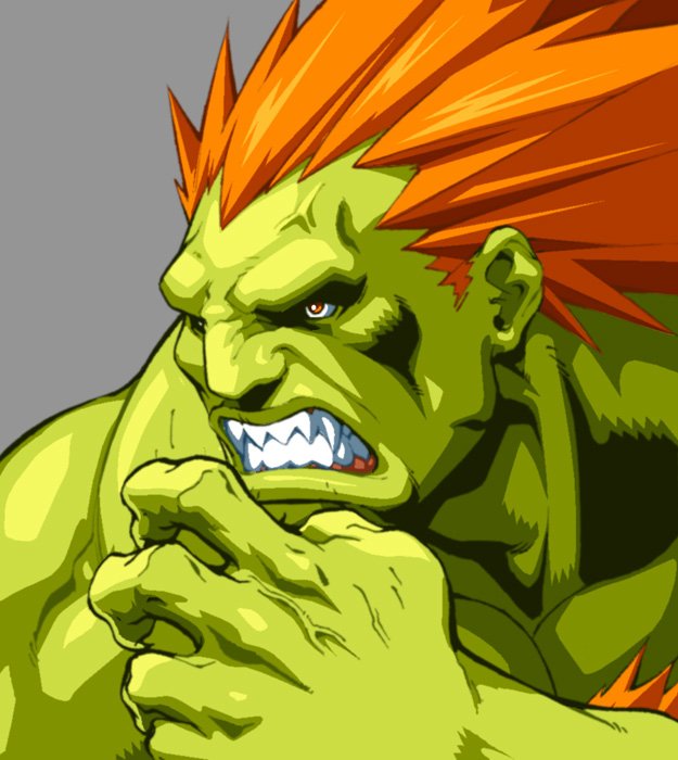 Blanka (Street Fighter) video game Super Street Fighter II Turbo HD Remix Image