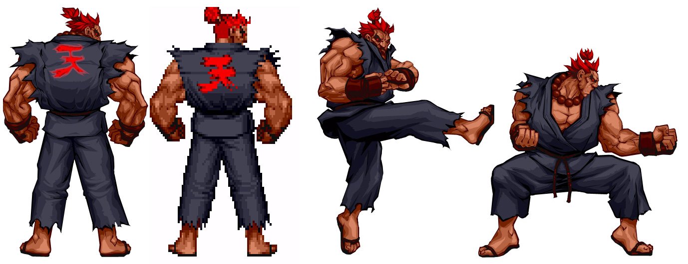 Akuma (Street Fighter) video game Super Street Fighter II Turbo HD Remix Image