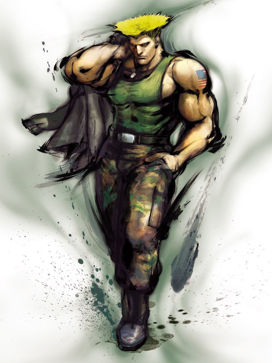 Guile (Street Fighter) video game Street Fighter IV Image