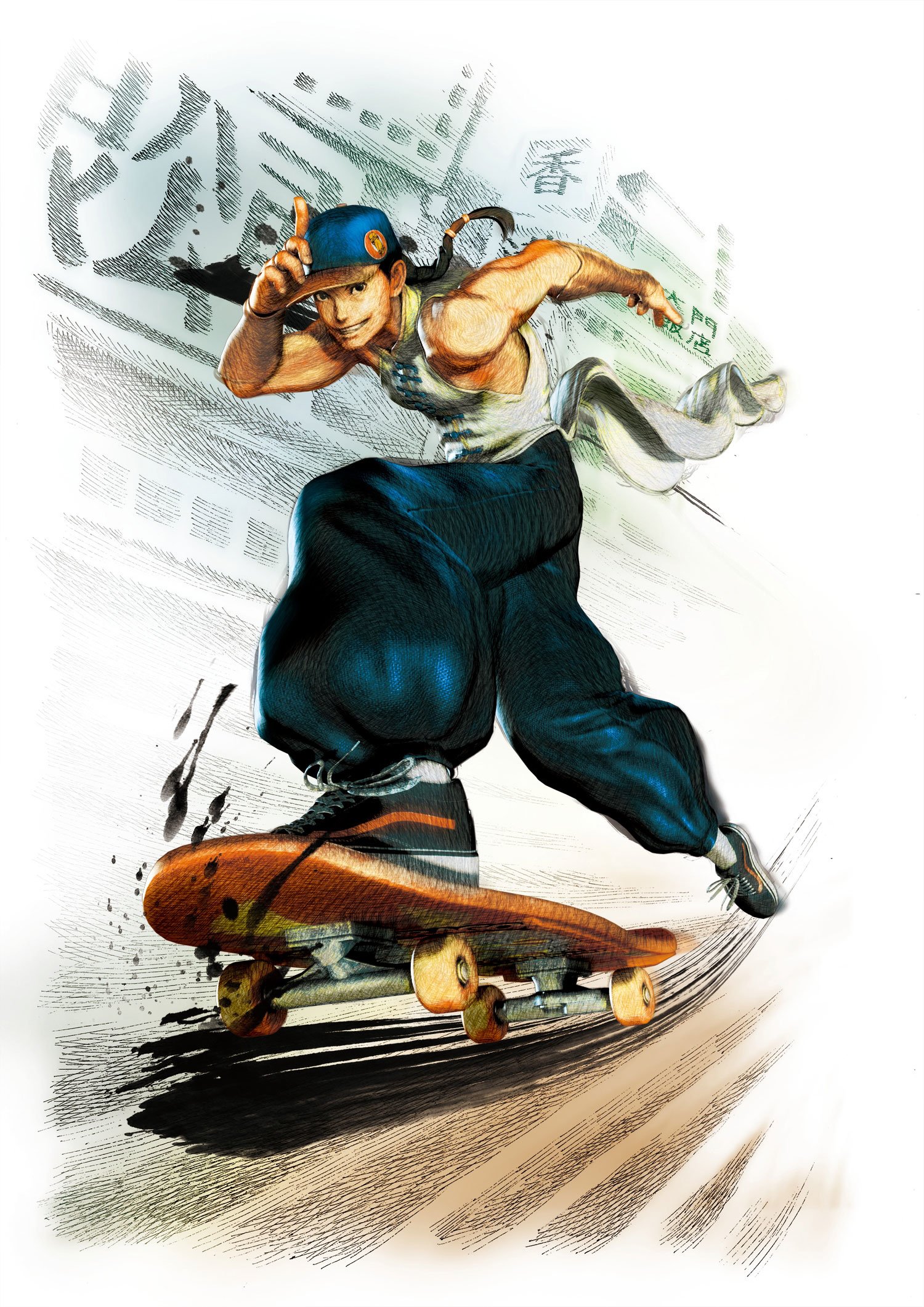 Yun (Street Fighter) video game Super Street Fighter IV: Arcade Edition Image