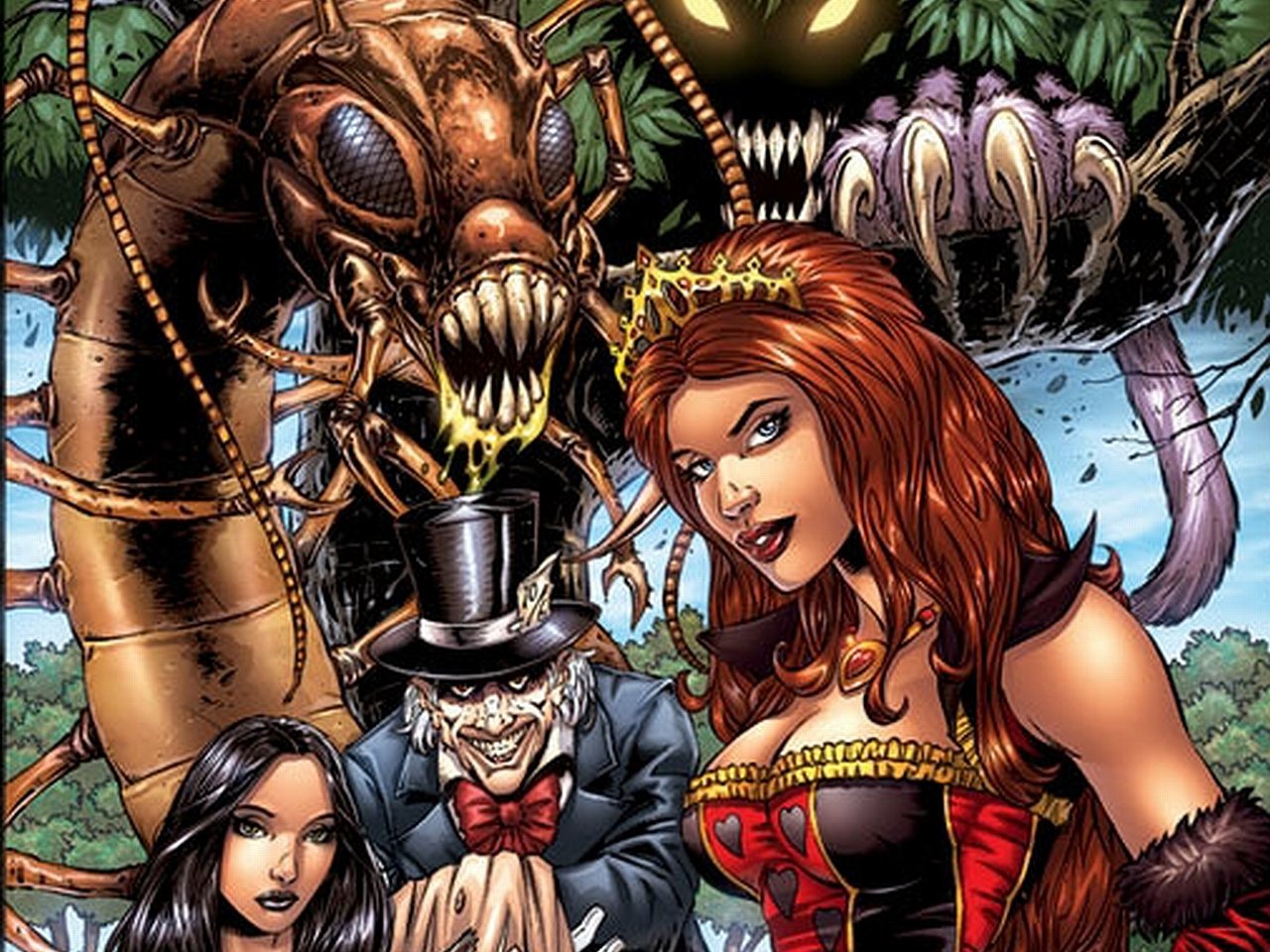 Comic Return To Wonderland Image