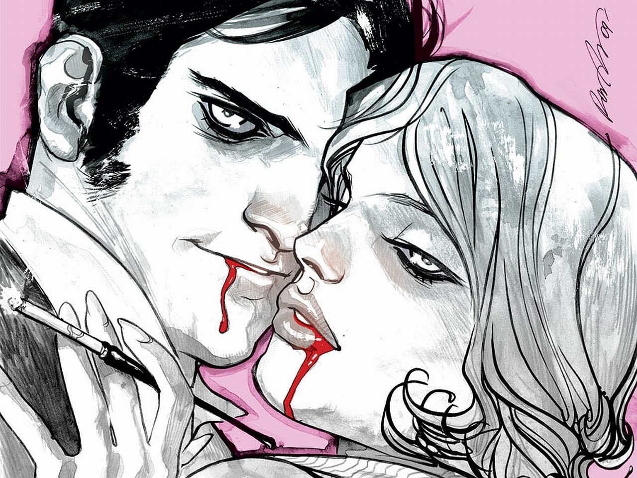 Comic American Vampire Image