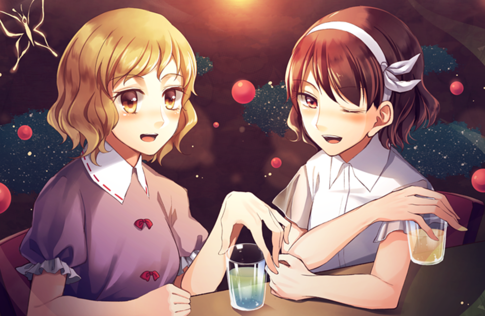 Maribel Hearn Renko Usami Anime Touhou Image