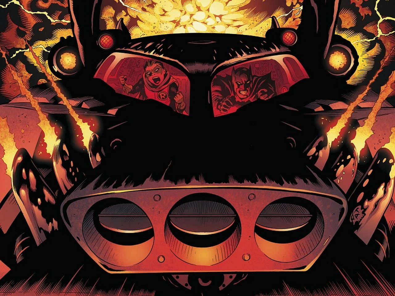 Damian Wayne Robin (DC Comics) Comic Batman Image