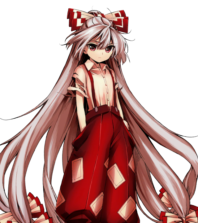 Fujiwara no Mokou Anime Touhou Image