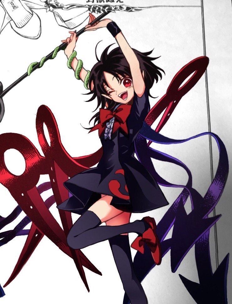 Nue Houjuu Anime Touhou Image