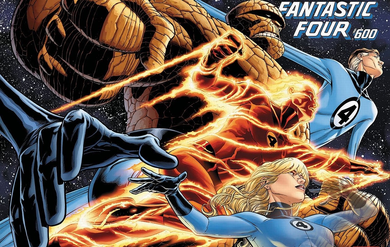 Invisible Woman Mister Fantastic Human Torch (Marvel Comics) Thing (Marvel Comics) Comic Fantastic Four Image