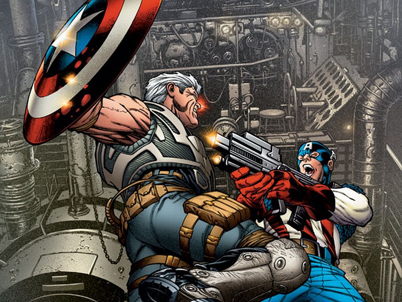 Cable (Marvel Comics) Captain America Comic Avengers Image