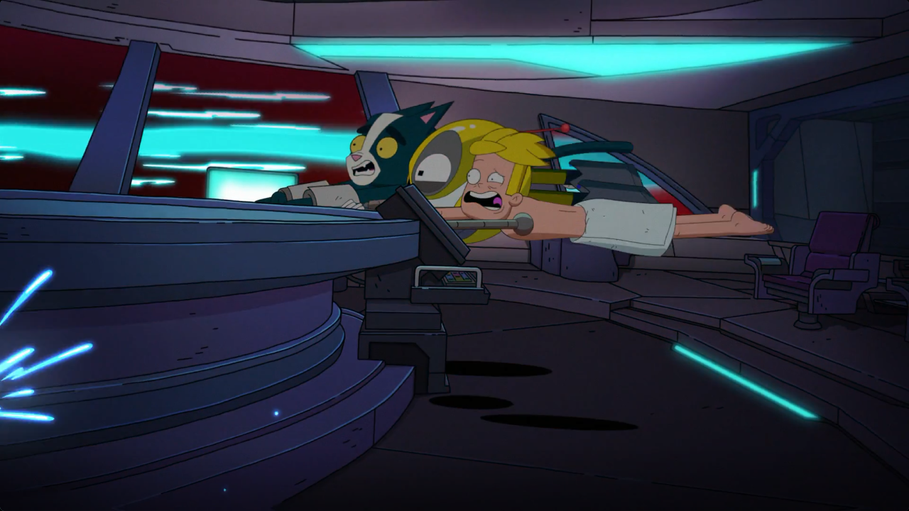 barefoot robot towel blonde feet KVN (Final Space) Gary Goodspeed Avocato (Final Space) TV Show Final Space Image