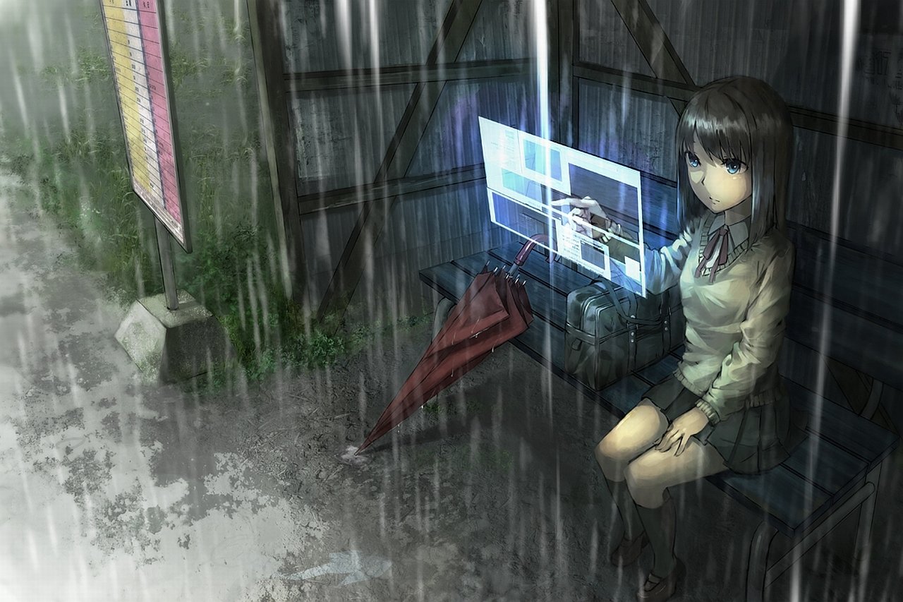 Anime street Image