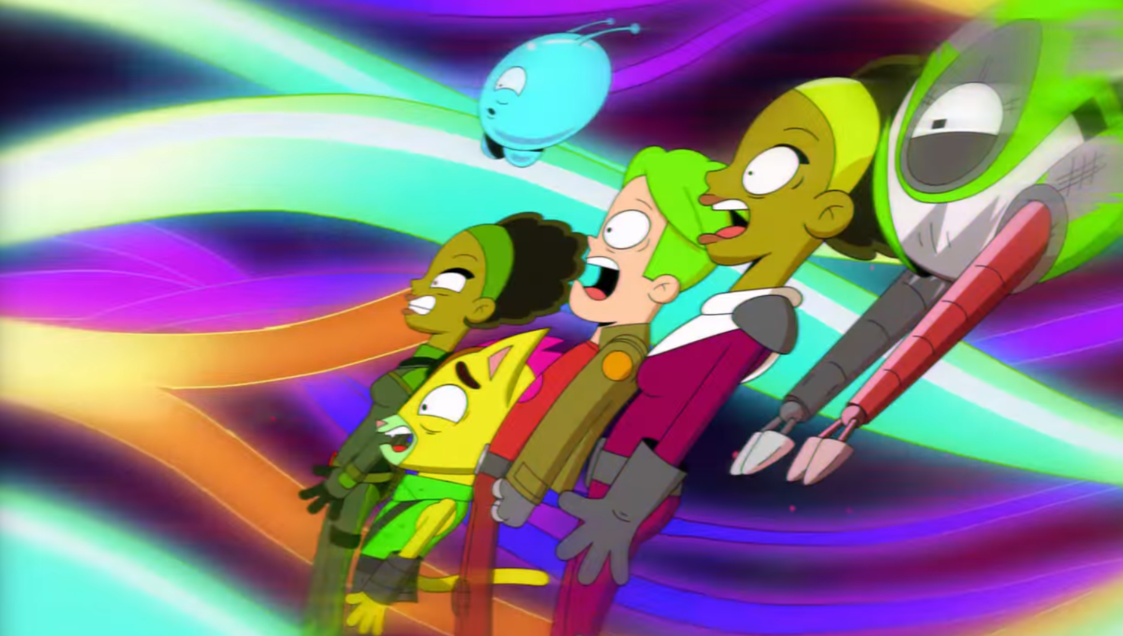 Nightfall (Final Space) KVN (Final Space) Quinn Airgon Little Cato (Final Space) Mooncake (Final Space) Gary Goodspeed TV Show Final Space Image