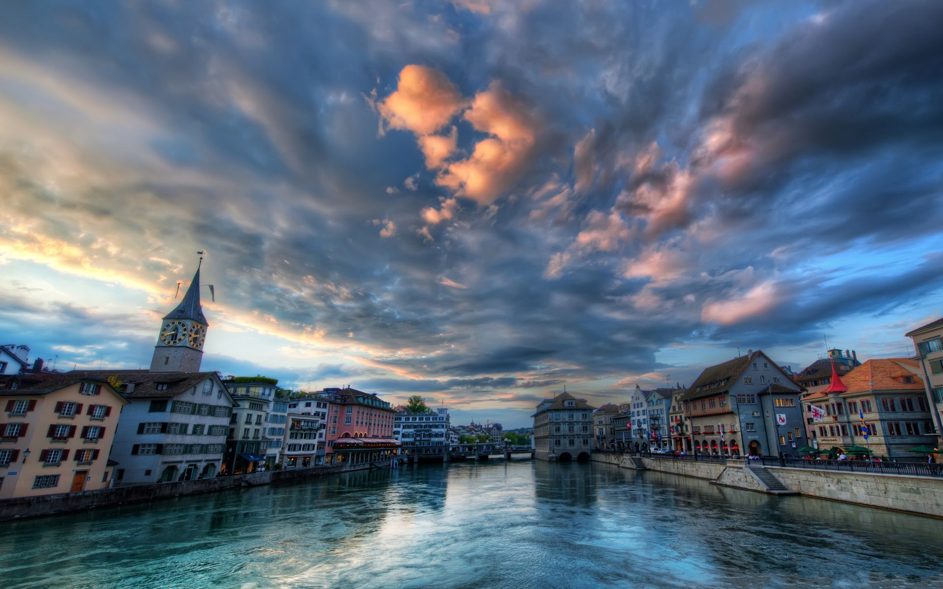 Zurich River Switzerland