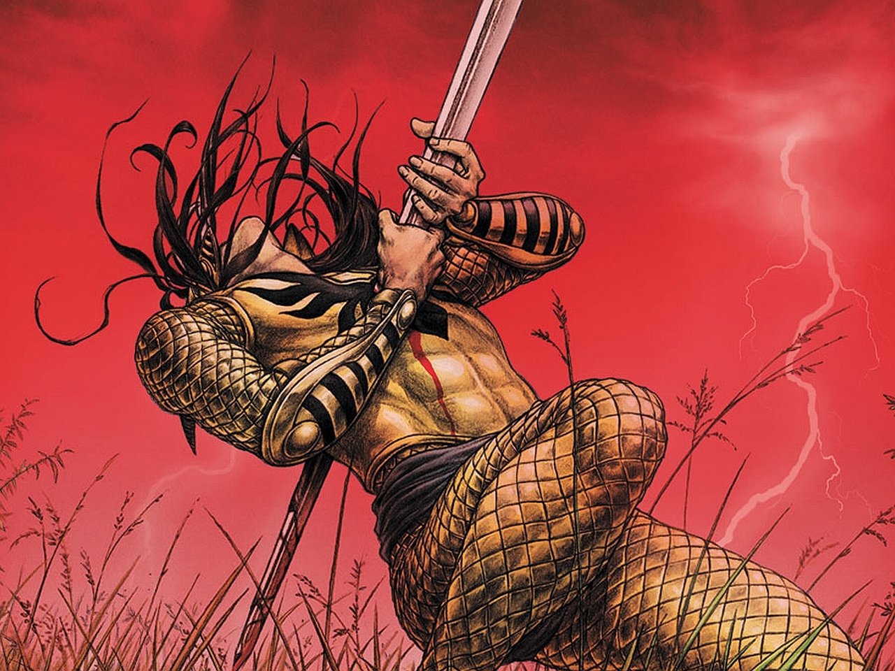 Comic Demon Knights Image