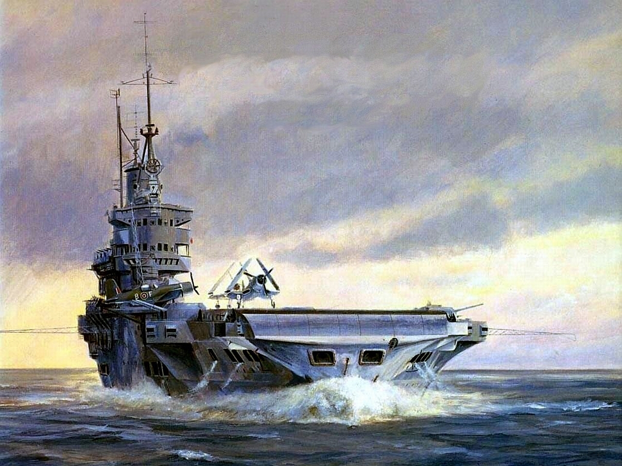 HMS Victorious (R38) Picture