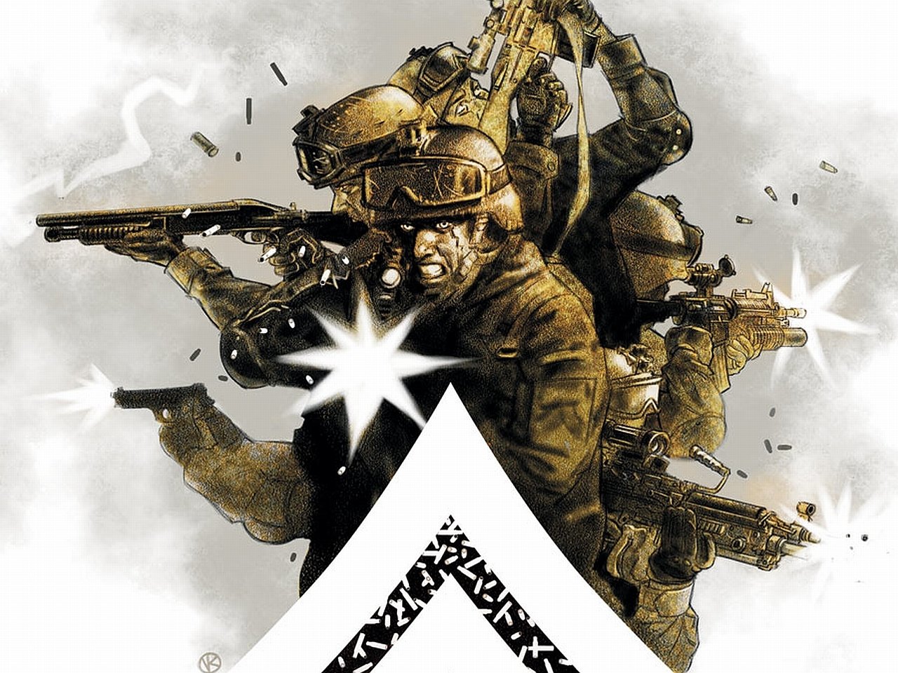 Comic Men Of War Image