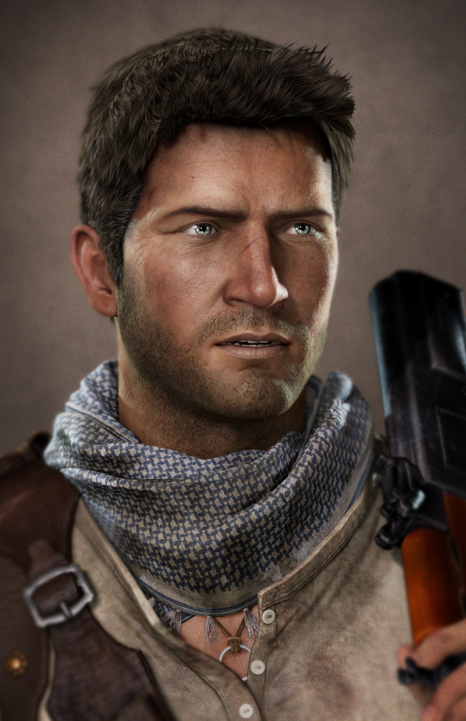 Nathan Drake video game Uncharted 3: Drake's Deception Image