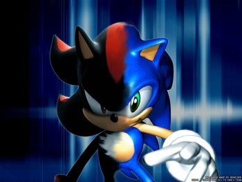 shadow the hedgehog and tails (sonic) drawn by chronocrump