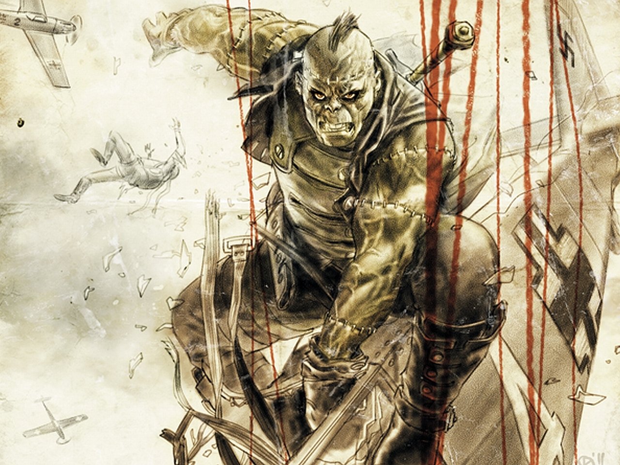 Comic Men Of War Image