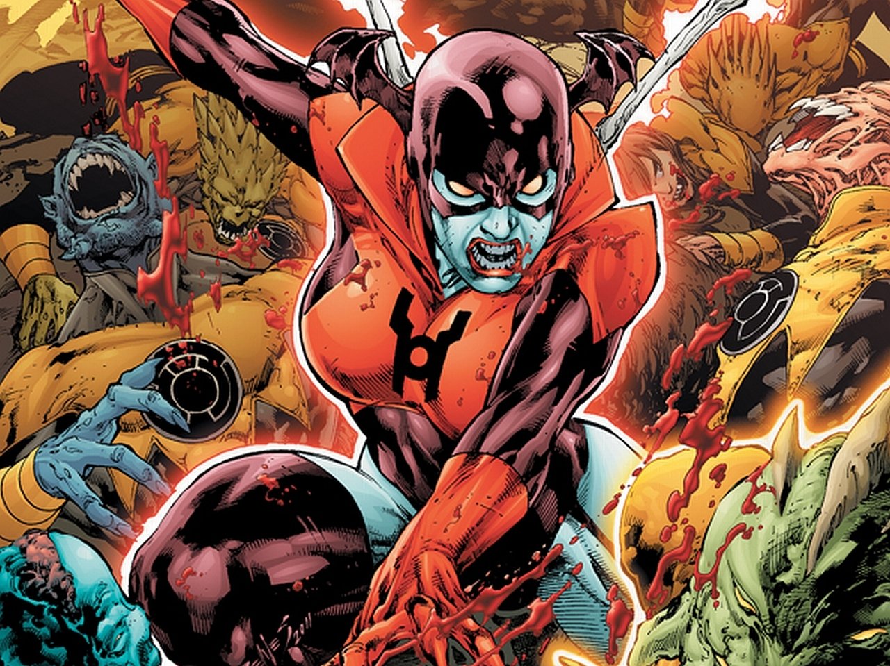 Comic Red Lantern Image