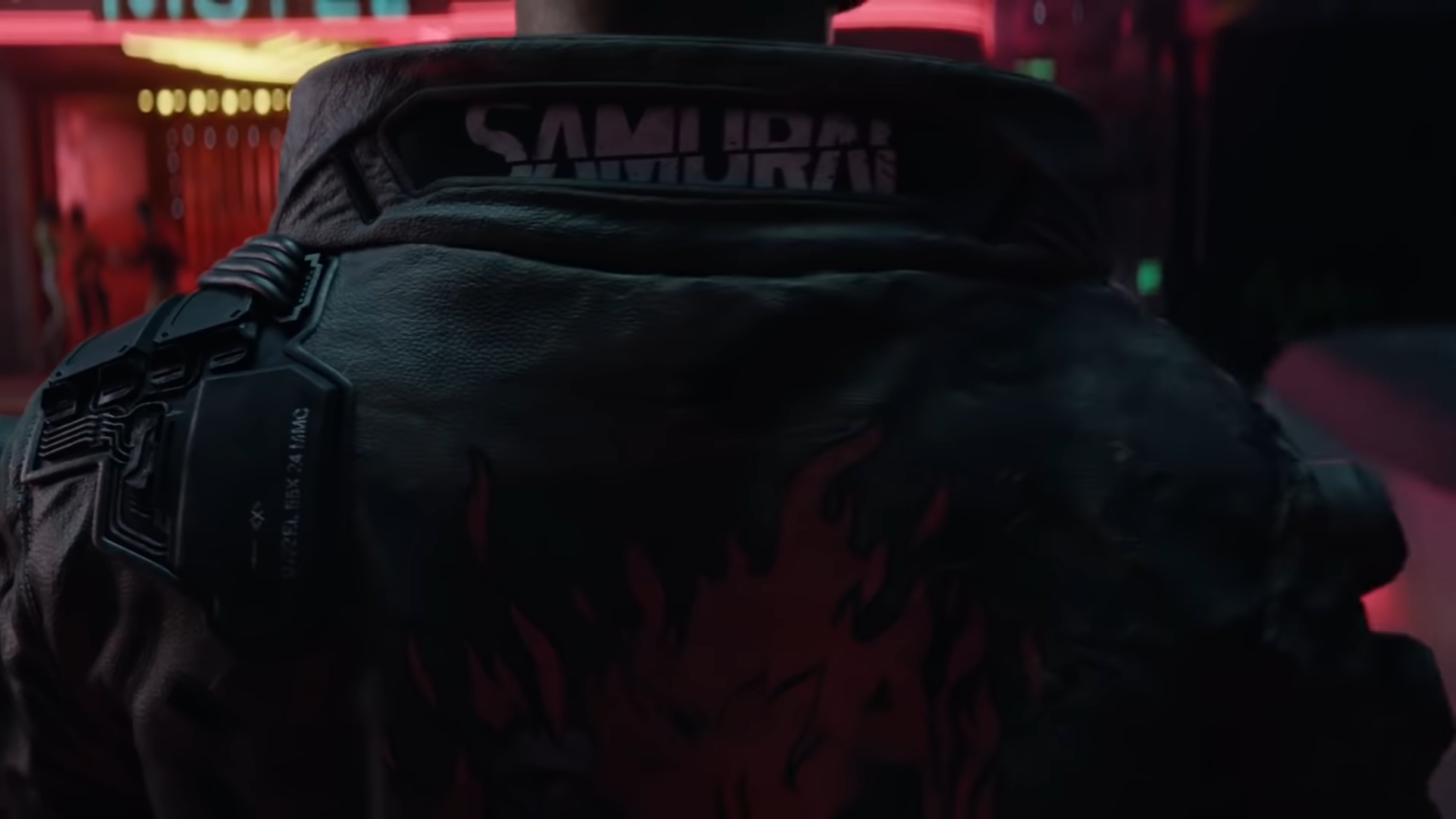  Samurai Backshot from Cyberpunk 2077