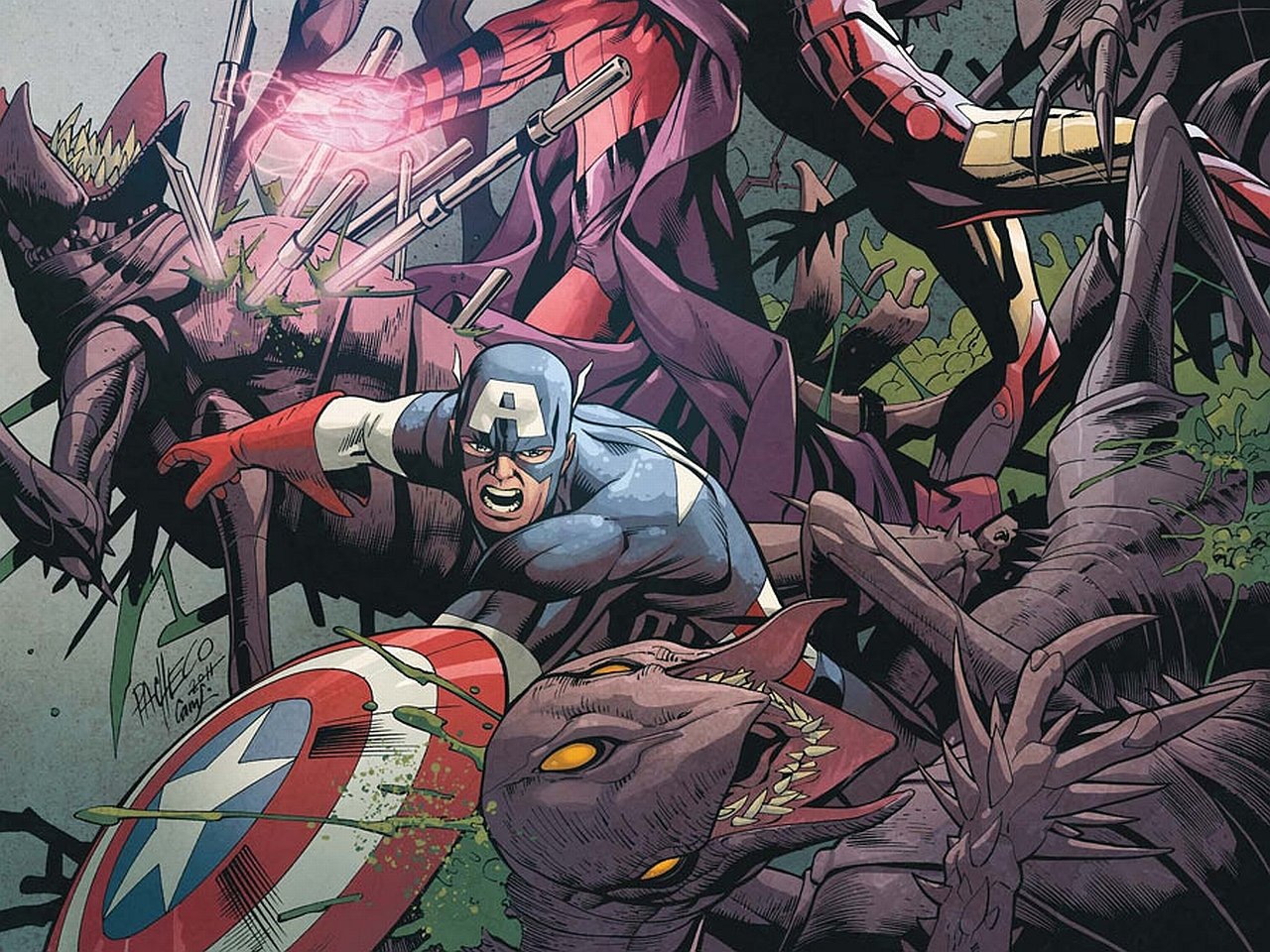Captain America Comic Uncanny X-Men Image
