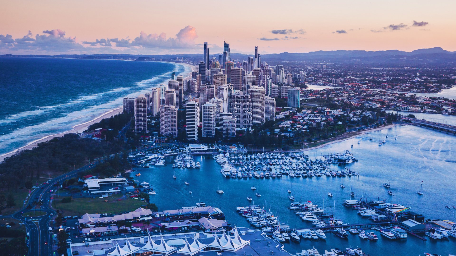 Surfers Paradise Australia city man made gold coast Image
