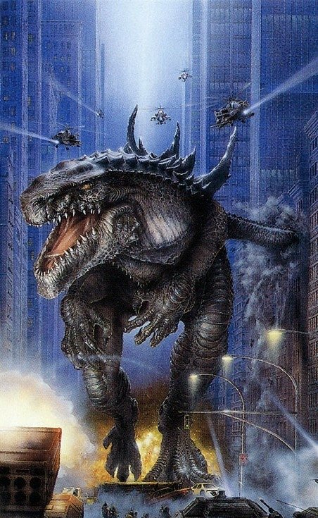 city helicopter Godzilla Godzilla (TriStar) movie Godzilla (1998) Image