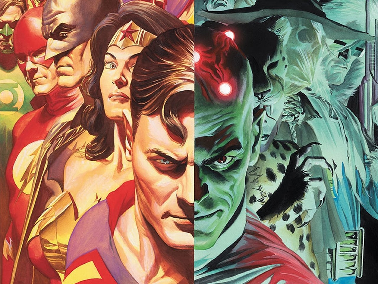 Captain Cold Cheetah (DC Comics) Barry Allen Brainiac (DC Comics) Hal Jordan Scarecrow (Batman) Green Lantern Flash Batman Superman Wonder Woman Comic justice Image