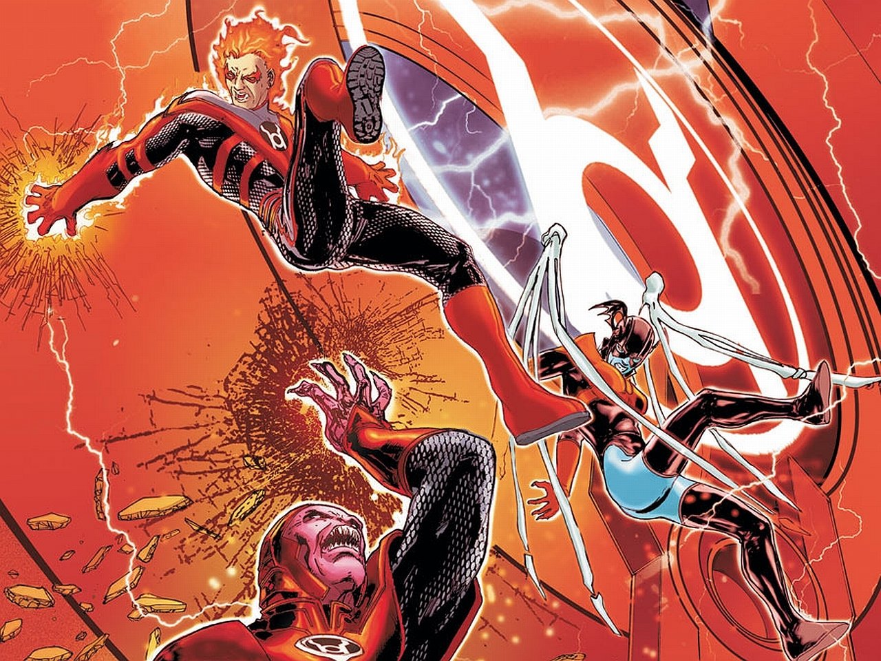 Comic Red Lantern Image