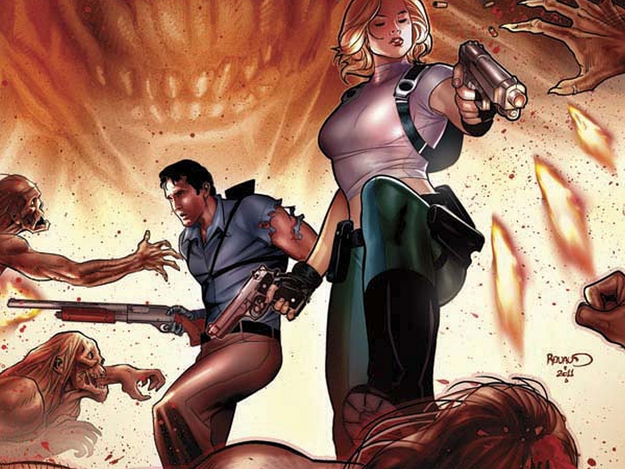 Danger Girl and the Army of Darkness Picture