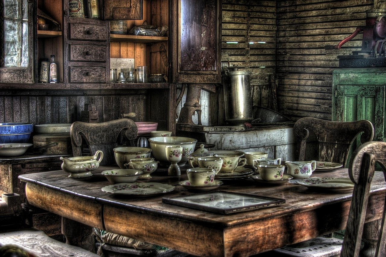 kitchen photography HDR Image