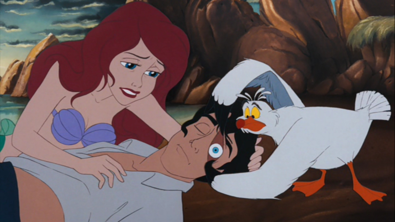 red hair The Little Mermaid mermaid Scuttle (The Little Mermaid) Prince Eric Ariel (The Little Mermaid) movie The Little Mermaid (1989) Image