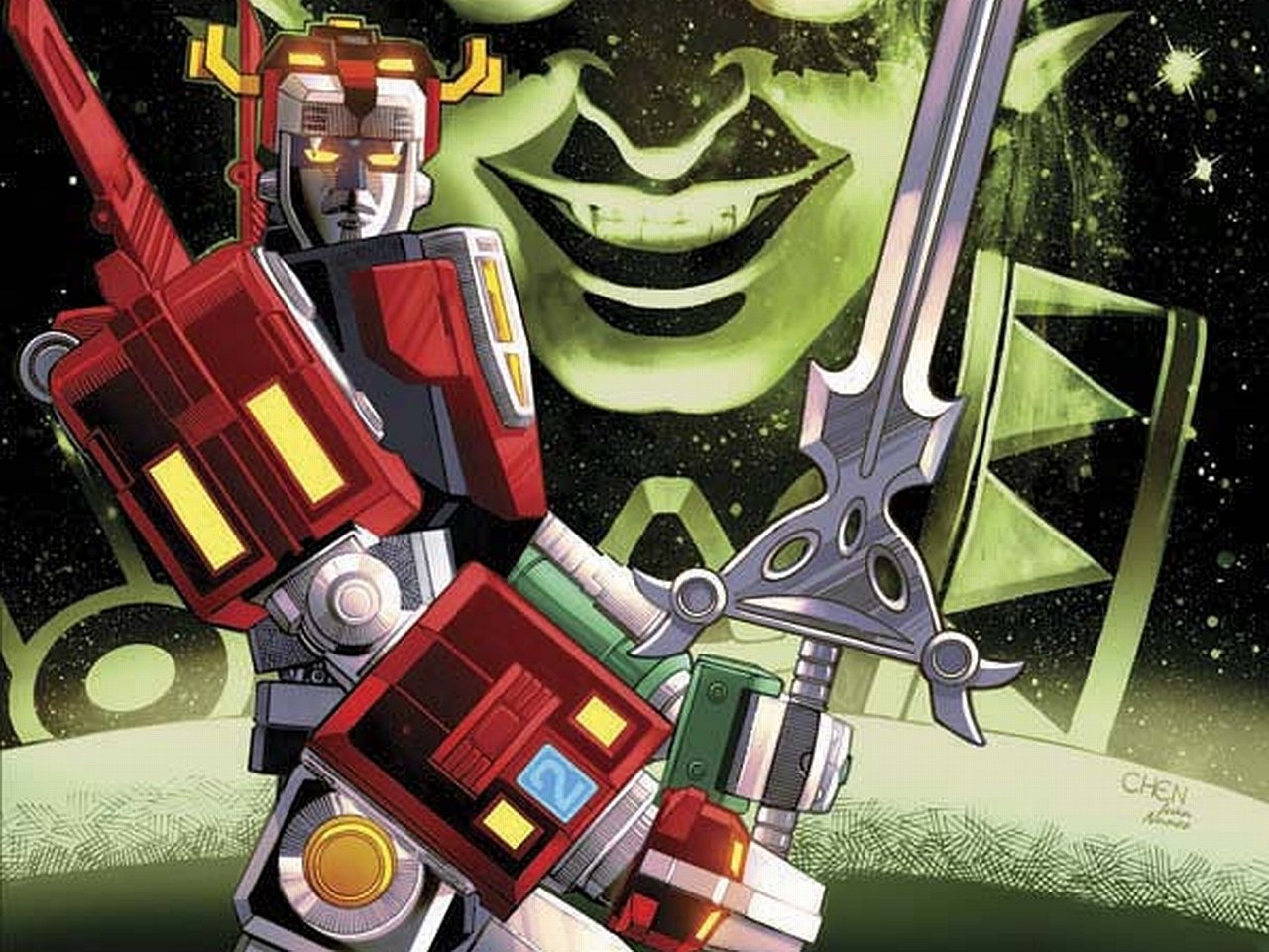 Comic Voltron Image