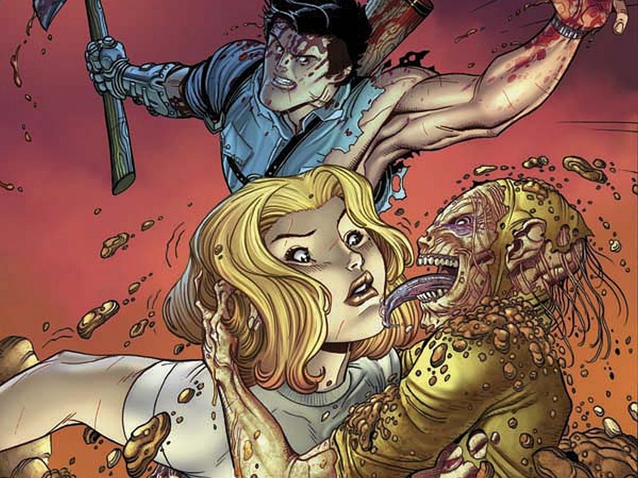 Ash Williams Danger Girl Comic Danger Girl and the Army of Darkness Image