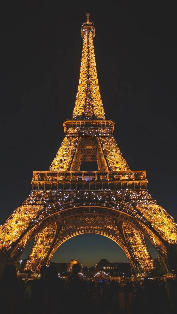 Eiffel Tower Lit Up at Night Image - ID: 345151 - Image Abyss