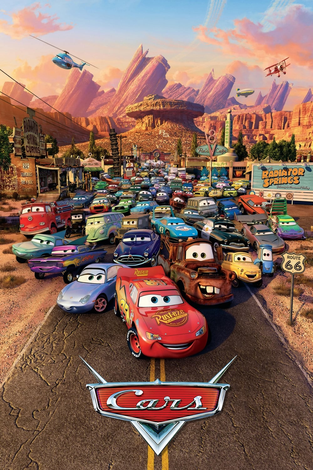 cars movie items