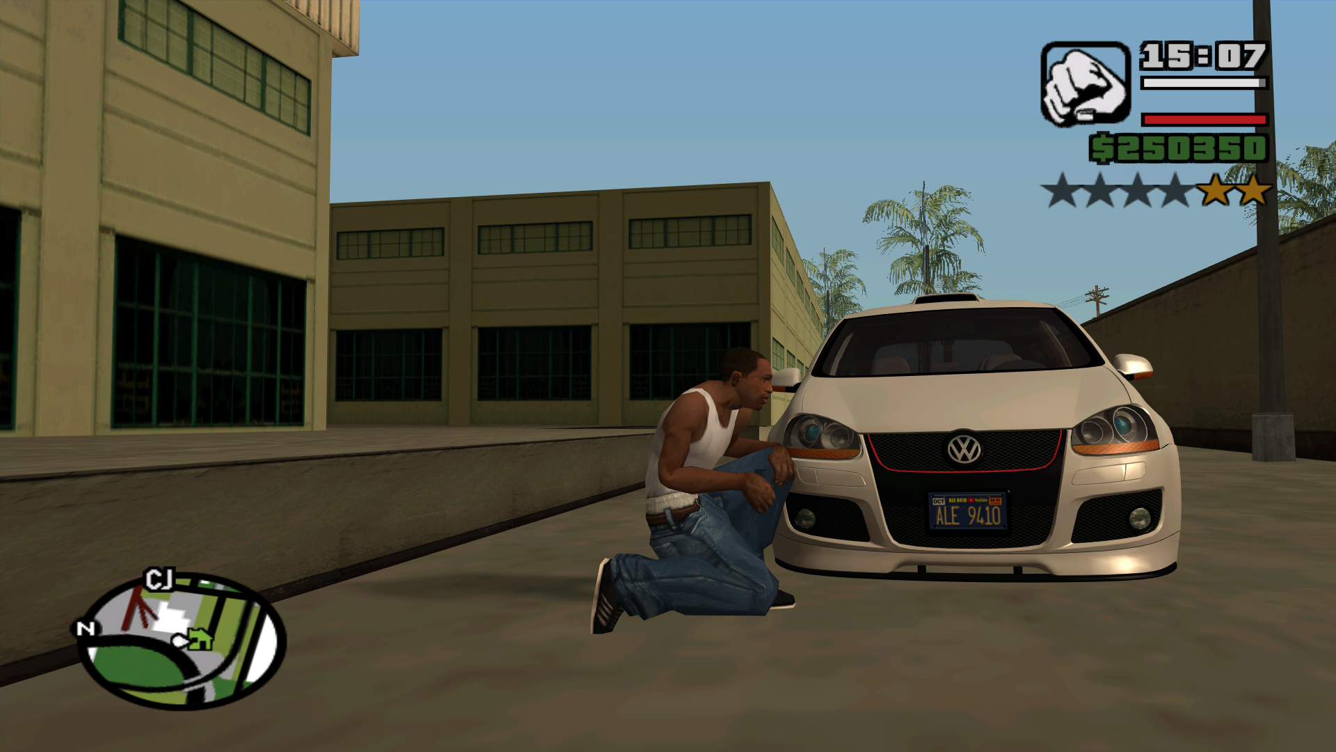 gta san andreas with gta 5 graphics mod