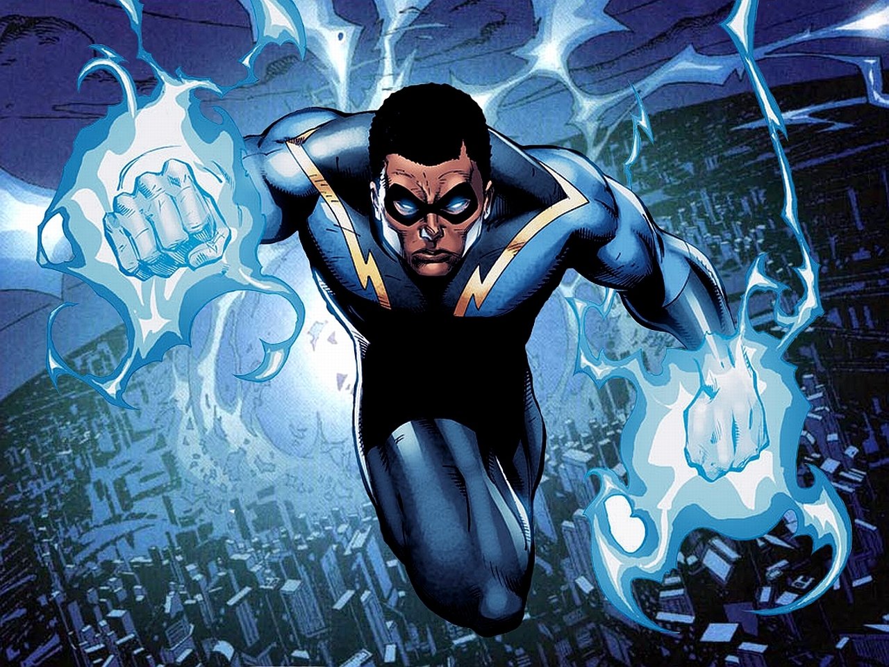 Comic Black Lightning Image