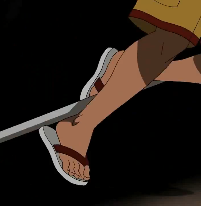 Young Justice (TV Show) legs feet sandal Wally West TV Show Young Justice Image