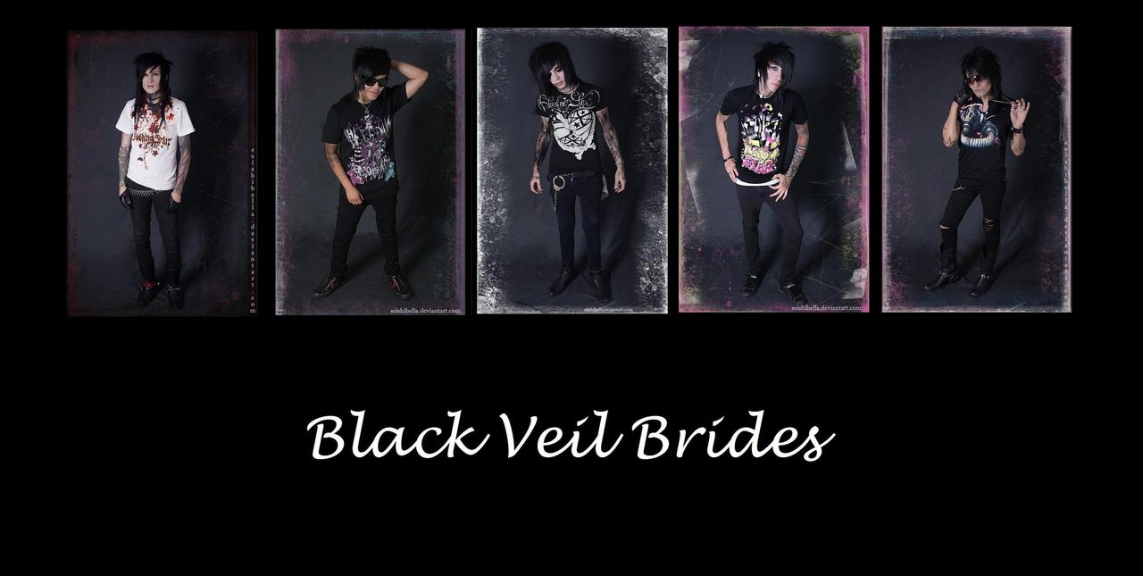 black veil brides wallpaper knives and pens