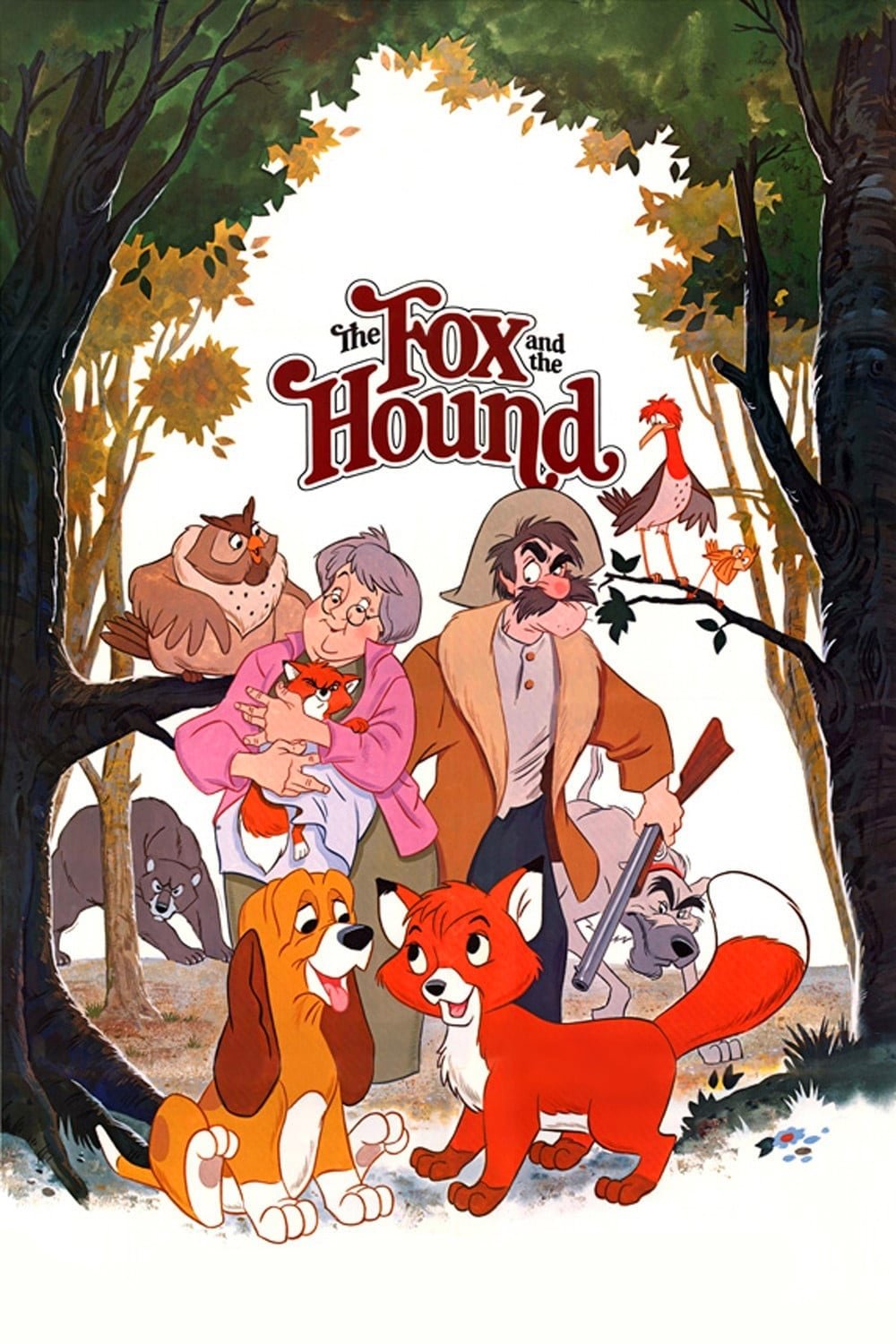 The Fox And The Hound - Desktop Wallpapers, Phone Wallpaper, PFP, Gifs ...