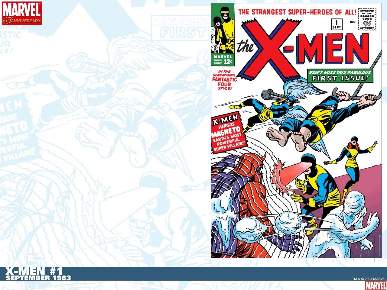 Magneto (Marvel Comics) Beast (Marvel Comics) Marvel Girl Jean Grey Cyclops (Marvel Comics) Iceman (Marvel Comics) Comic X-Men Image