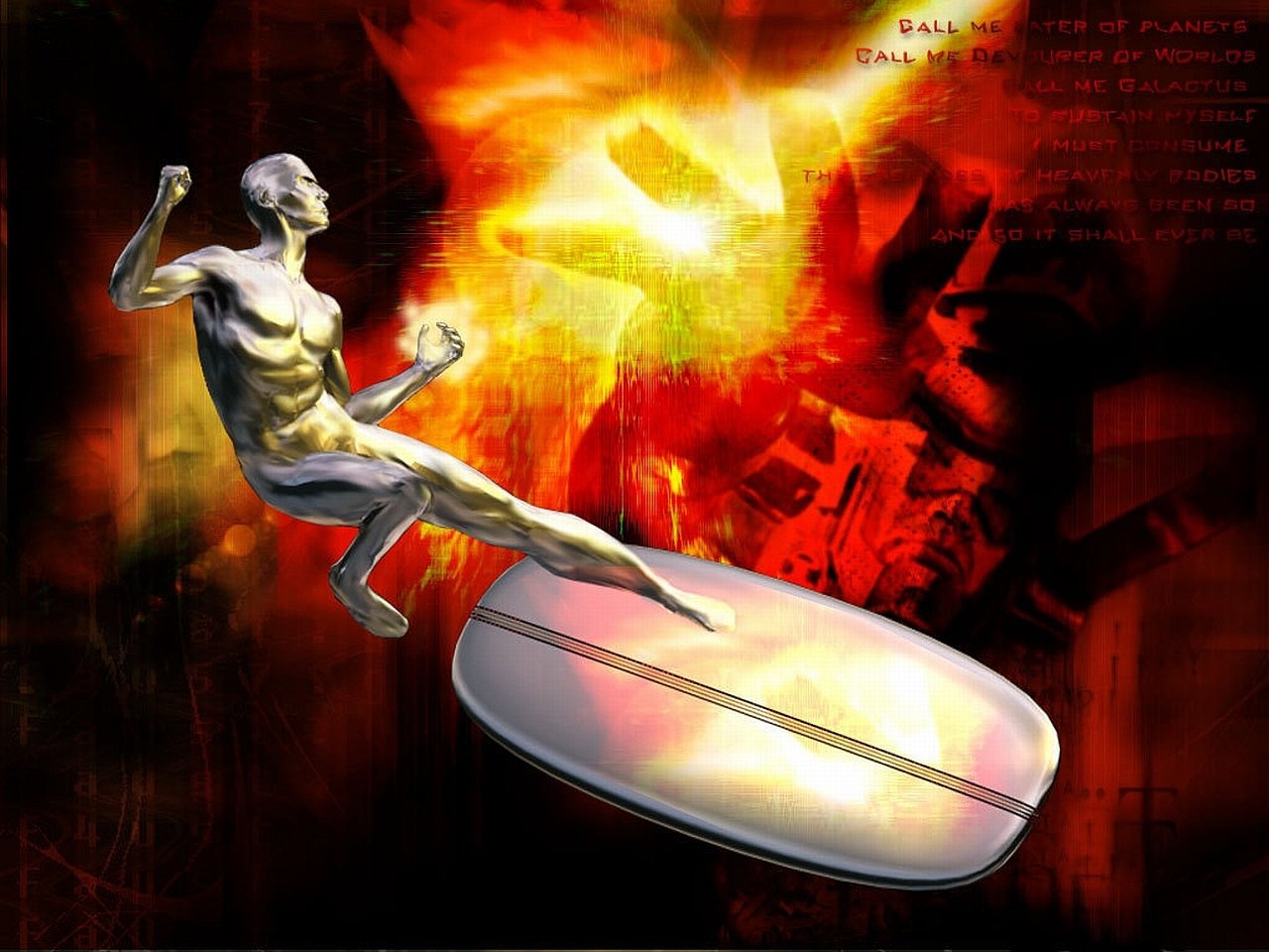 Comic Silver Surfer Image