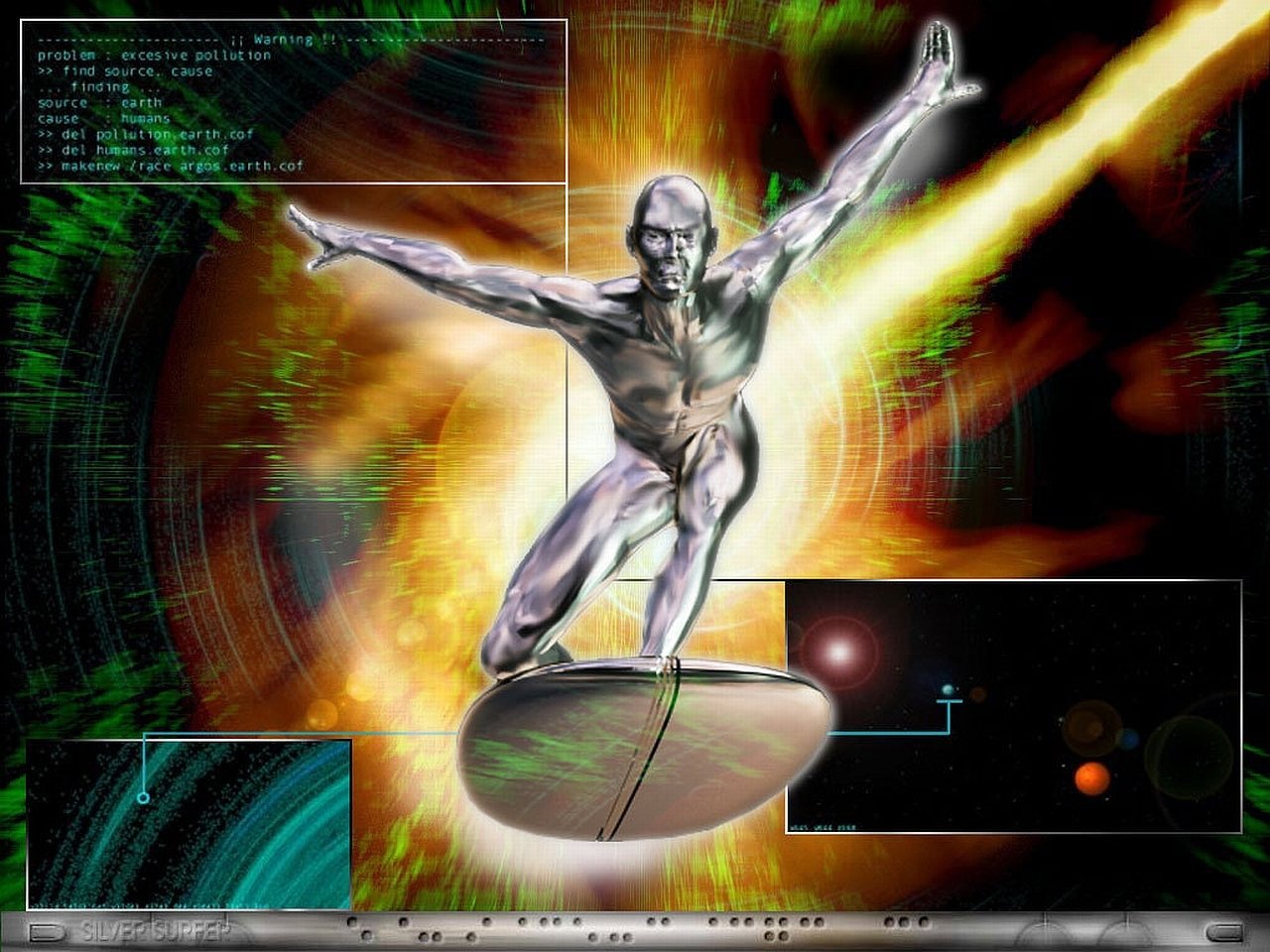 Comic Silver Surfer Image